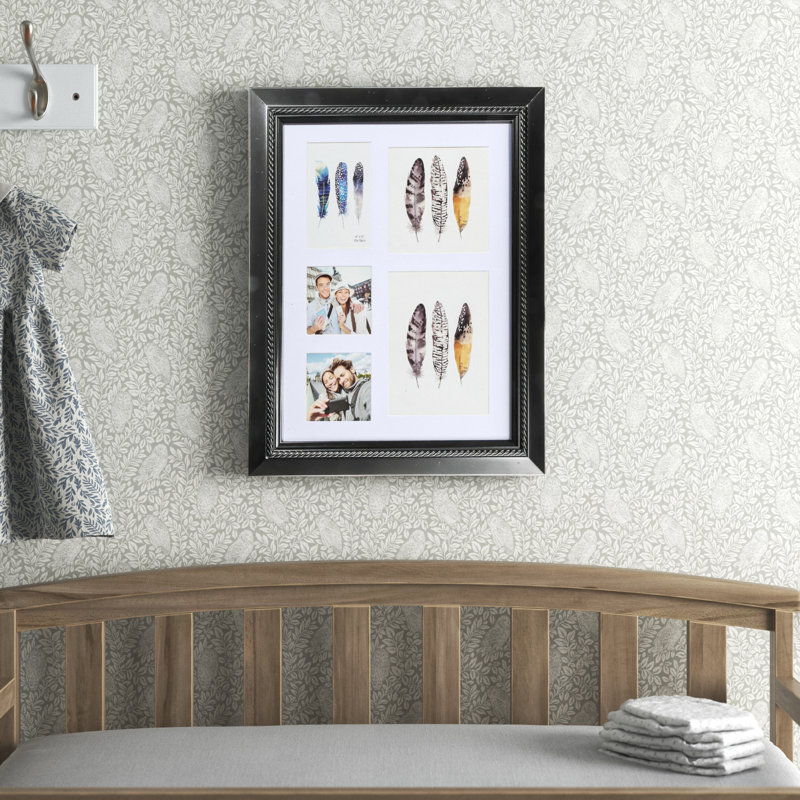 Black Matte Picture Frame with Mat