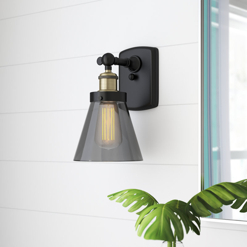Black Antique Brass, LED, Plated Smoke