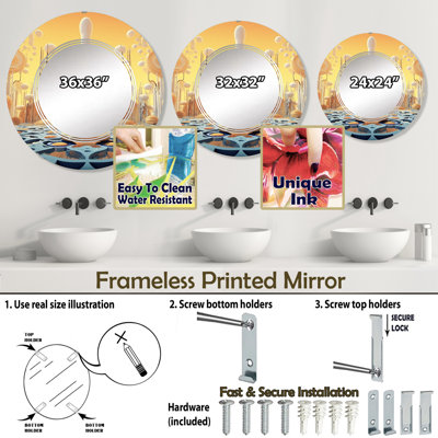 Iralee Circle Mirror