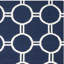 Tapis géométrique tissé à la main en laine et coton Rodgers-1942140554