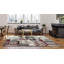 Tapis beige / bourgogne Shinn-779622071
