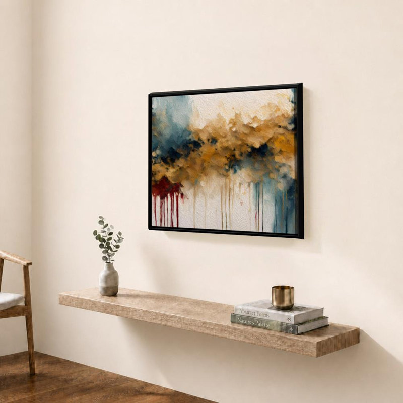 Proverbes 11: 21 «Promise Deliverance» par Mark Lawrence, H 21,5 po x l 27,5 po x P 0,75 po, Acrylique encadré, Black