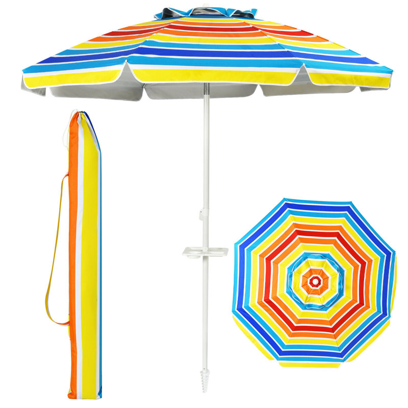 Yurig 79'' Beach Umbrella