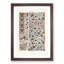 Persian Flowers & Birds Pattern by Albert Racinet - Picture Frame Painting Print-55739209-55739204