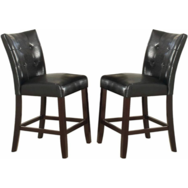 Tabouret Ausonia, Noir