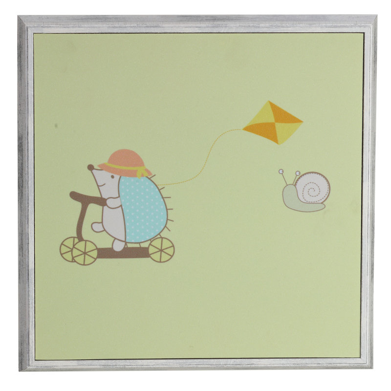 «Playtime», art mural encadré pour enfant, 12 po x 12 po