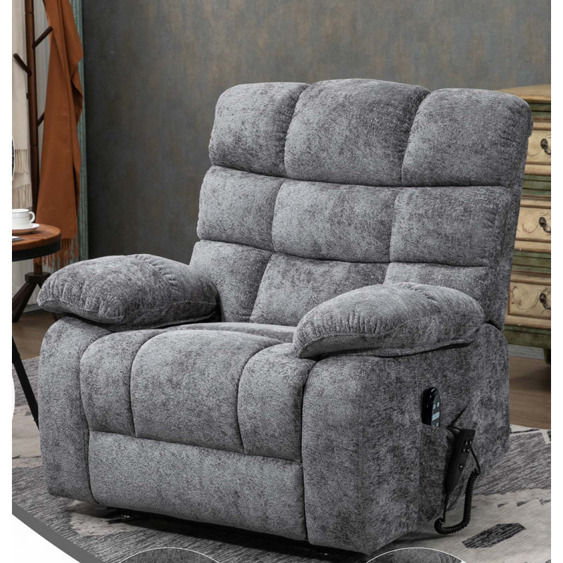 Fauteuil inclinable de massage thermique Lift Lift, Gris