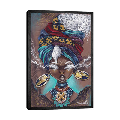 Afro Storm - Print on Canvas