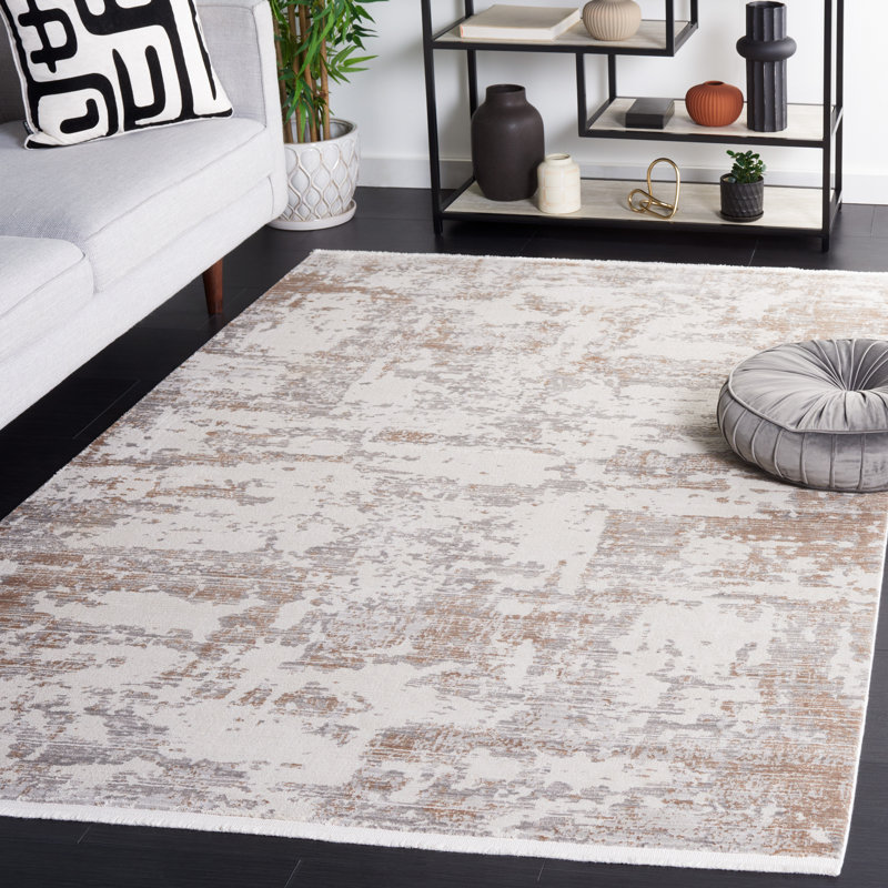Tapis abstrait Ancika Performance, Rectangle 5 pi 3 po x 7 pi 6 po