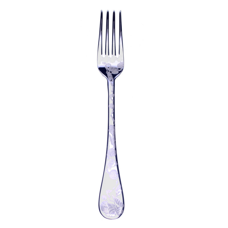 Venere Stainless Steel Salad / Dessert Fork, Silver
