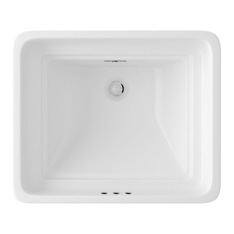 Rectangular Undermount Lavatory Sink