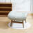 Jeyshan Upholstered Tufted Lounge Chair and Ottoman-1580073916