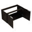Armoire de rangement moderne avec lavabo en résine. 36 po, fixation murale. Rayures pratiques. Meuble-lavabo généreux de 36 po, monté. Motif. Abondante-169140874