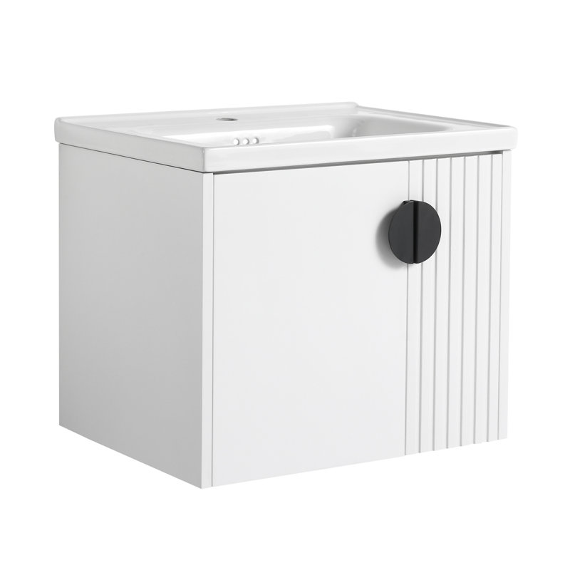 Ensemble de meuble-lavabo simple 23,8 po avec plateau Kievan
