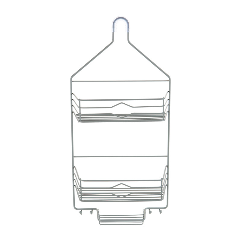 Hanging Shower Caddy, Gray