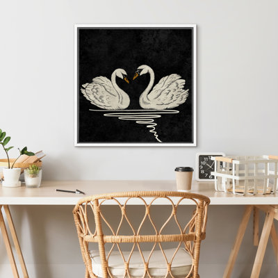 Two Swan On The Lake