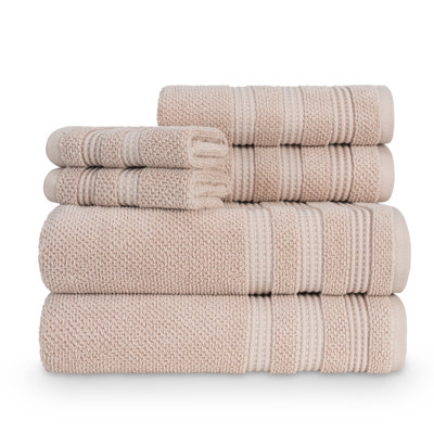 Portland Pink Fairy 6pk Assorted Towel Set