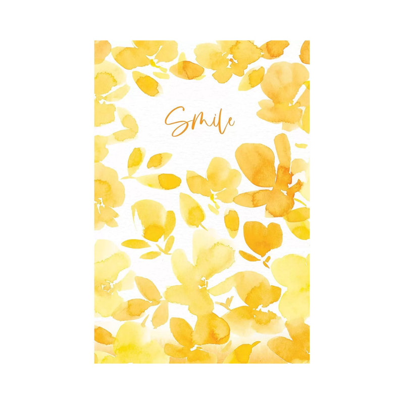 Smile by Stephanie Ryan - Print on Canvas, 45.72cm H x 30.48cm W x 1.91cm D, Wrapped Canvas