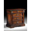4 - Drawer Solid Wood Nightstand in Brown