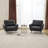 Corvo Faux Leather Armchair-1673942195