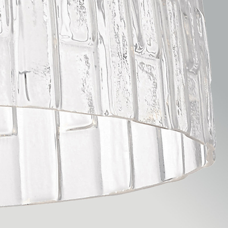 Luminaire suspendu 1 lumière Windsor, Noir satiné