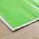Tapis rectangulaire vert en polypropylène Kristofer