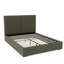 Lit tapissier - Grand lit - Tissu de performance naturel avec polyester recyclé-1559281526
