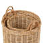 Paniers de rangement en rotin tissé