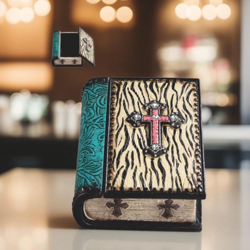 5.75"H Trinket Box Book