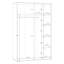Tarance 3 Door Manufactured Wood Wardrobe