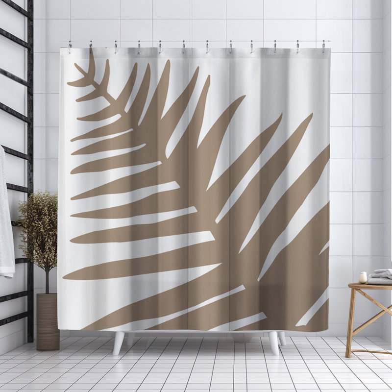 Rideau de douche Coco, Beige