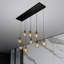 Cadesha 9 - Light Black Cluster Pendant-938373286