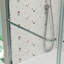 Porte de douche à dérivation, porte coulissante, avec verre trempé de 1/4 po 44-48 po x 70 po-111670936