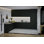 Cuisine complète moderne en panneau de fibres à densité moyenne en panneau de fibres à densité moyenne l 96 x P 96 x WALLKITCHENS FK-Harmony 