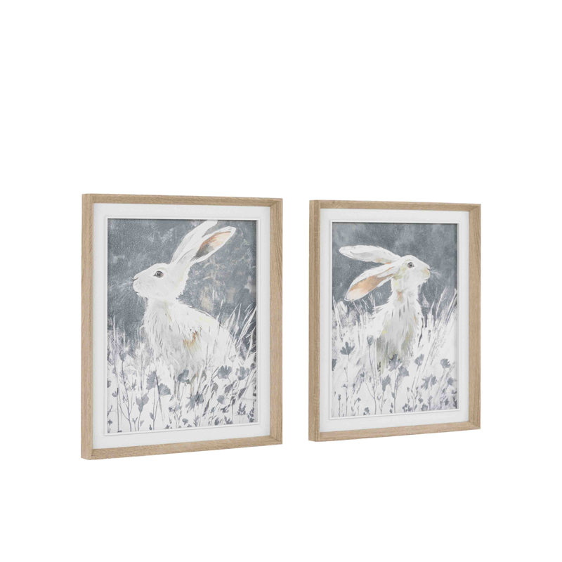 In Clover Framed Canvas Set of 2