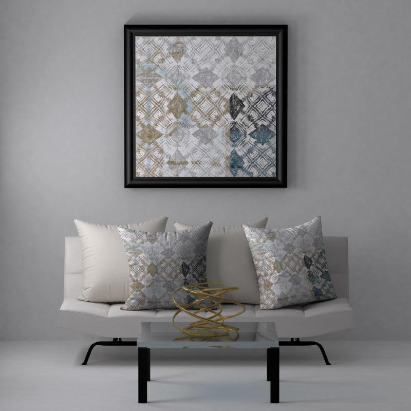 Housse d’oreiller carrée et insert, 24" X 24"