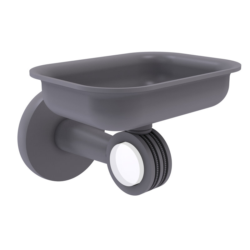 Soap Dish, Matte Gray