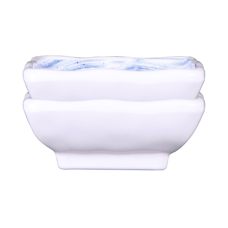 Van Gogh Bol carré en mélamine, Bleu marine