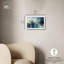 «Marine Luster Veins V Shadowbox», impression abstraite bleue par Art Remedy, cadre blanc, 16 x 11-1596602952-1596602955