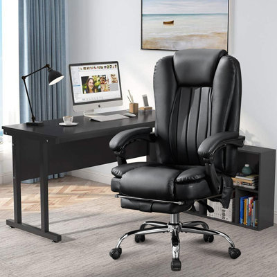 Ergonomic Massage Office Chair with Heat, Vibration, and Adjustable Features for Ultimate Comfort and Support