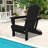 HDPE Foldable Steel Adirondack Chair-2133841891