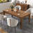 106.3-Inch Large Extendable Kitchen Table