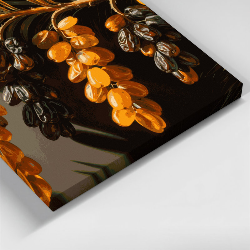 «Fruit Date Brown», art mural sur toile
