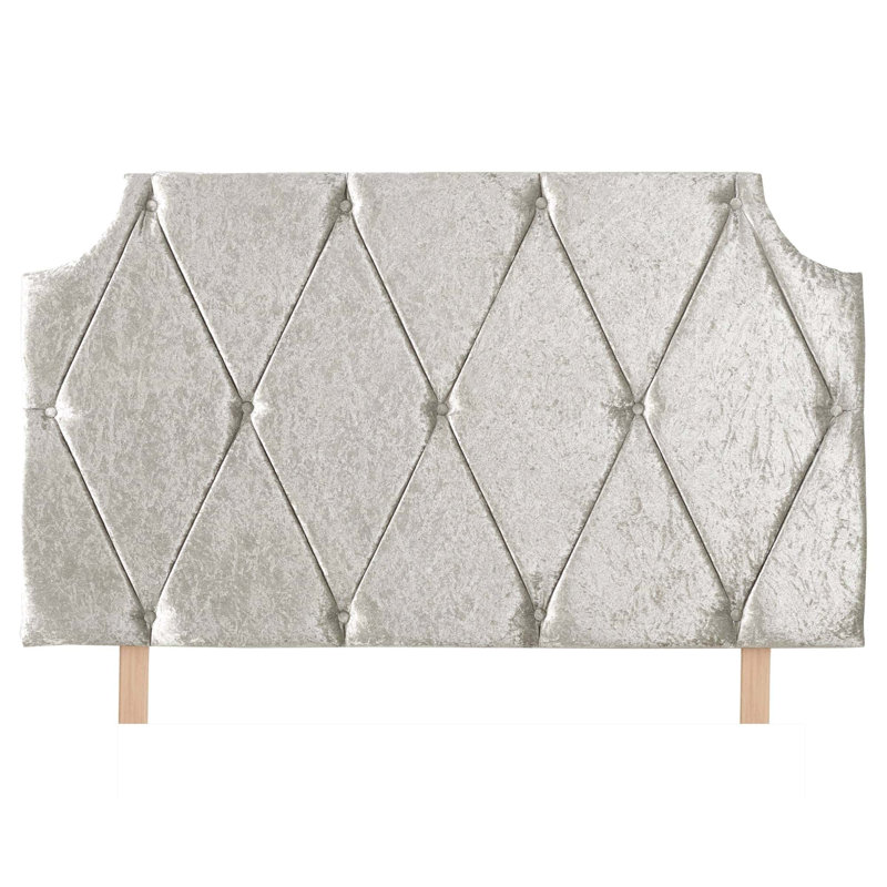 Mcleod Upholstered Velvet Headboard, Kingsize (5')