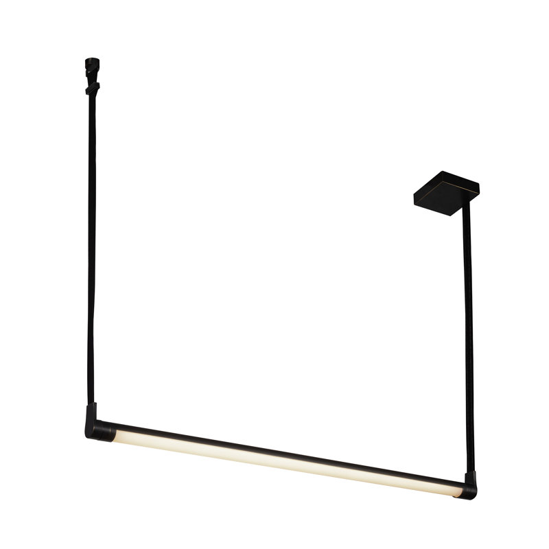 Laurence 1 - Light LED Pendant, Urban Bronze