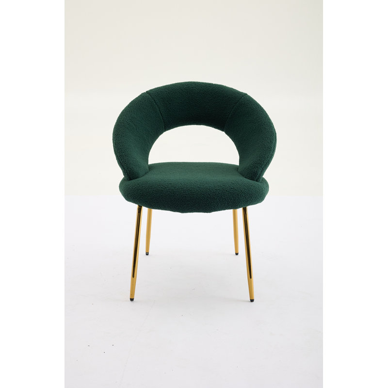 Chaise de salle à manger Teddy, Teddy Green