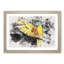 Yellow Macaw Parrot Watercolour - Framed Print-56882174-56882175