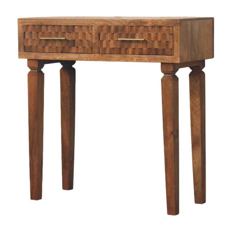 80cm Solid Wood Console Table
