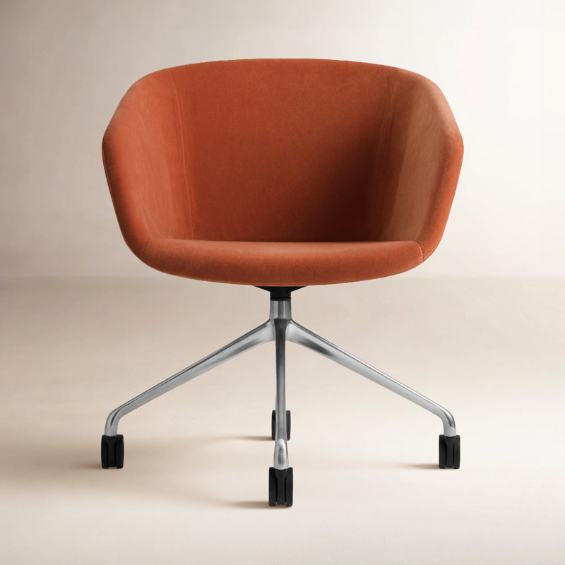 Host Task Chair Storm Velvet, Copper Velvet