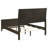 Ewurabena 51-inch Upholstered Full Bed Dark Cocoa-1327083116
